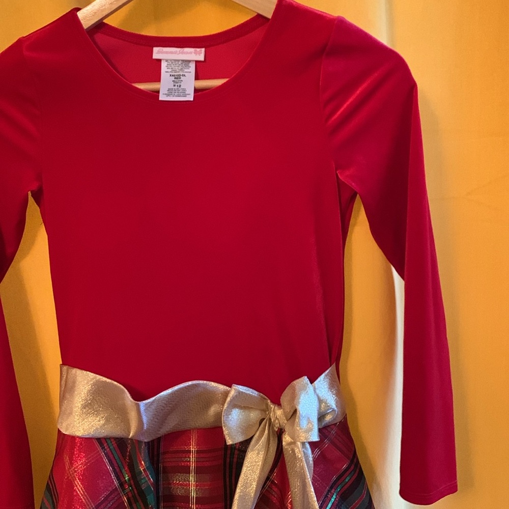 Bonnie Jean Christmas dress Size: 12